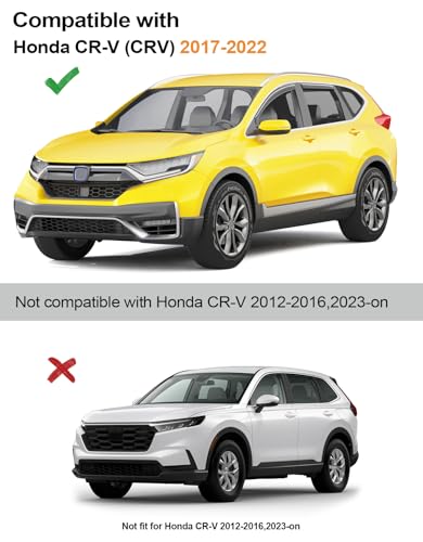 in Channel Window Visors Rain Guards for Honda CRV CR