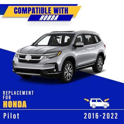 3 Wipers Fits Honda Pilot 2016