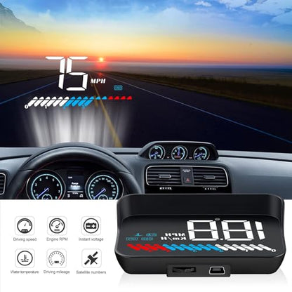 Heads up Display for Cars Speedometer for Car