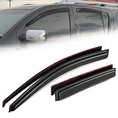 4PCS Tape On Window Visors for 2004 (4 Count)