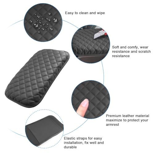 for 2022 2025 Grand Cherokee Armrest Cover for Jeep Grand Cherokee 2025 Accessories 2024 Grand Cherokee Console Cover 2025 Grand Cherokee Middle Console Cover