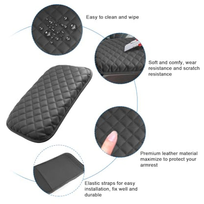 for 2022 2025 Grand Cherokee Armrest Cover for Jeep Grand Cherokee 2025 Accessories 2024 Grand Cherokee Console Cover 2025 Grand Cherokee Middle Console Cover