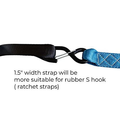 Soft Loop Tie Down Straps (4 Count)