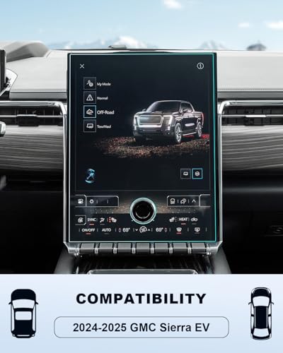 2024 2025 2026 GMC Sierra EV Screen Protector