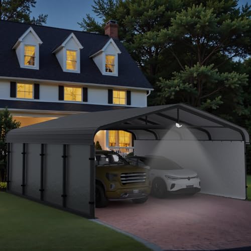 20x20 Heavy Duty Metal Carport