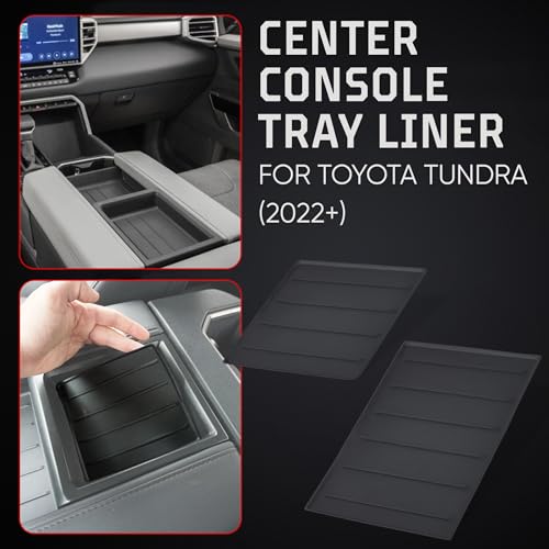 Center Console Tray Liner for Tundra