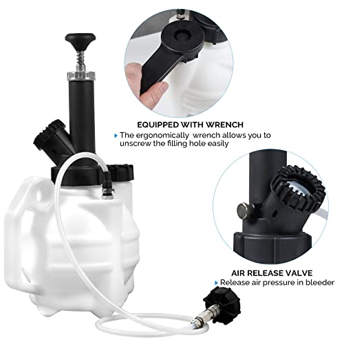 4L Brake Bleeder Kit One Person