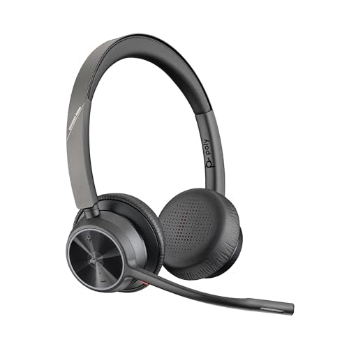 Poly Voyager 4320 UC Wireless Headset & Charge Stand