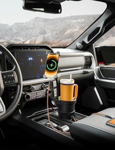 XL Power Cup Holder Phone Mount for YETI & Stanley