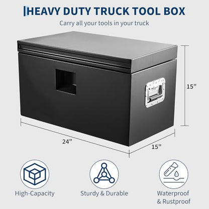 Truck Bed Tool Box Heavy Duty Steel Toolbox with Hydraulic