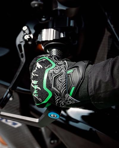 Motorcycle Gloves Motorbike Glove for Men Women Full Finger Knuckle Protection Touch Screen Cycling ATV Hiking Riding