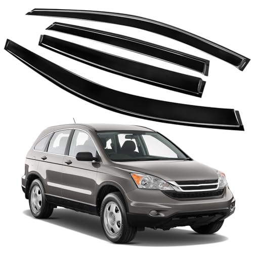 4PCS Rain Guards Window Visors Fits for 2007