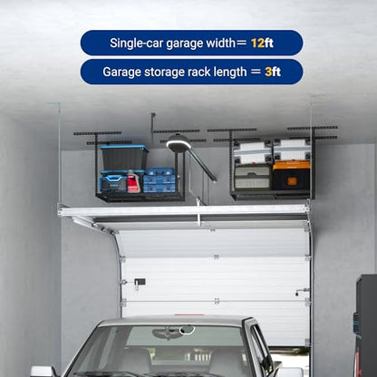 2x3ft Overhead Garage Storage Rack
