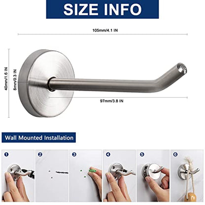 Coat Hooks Wall Mount Hooks for Hanging Hat Hurse Robe
