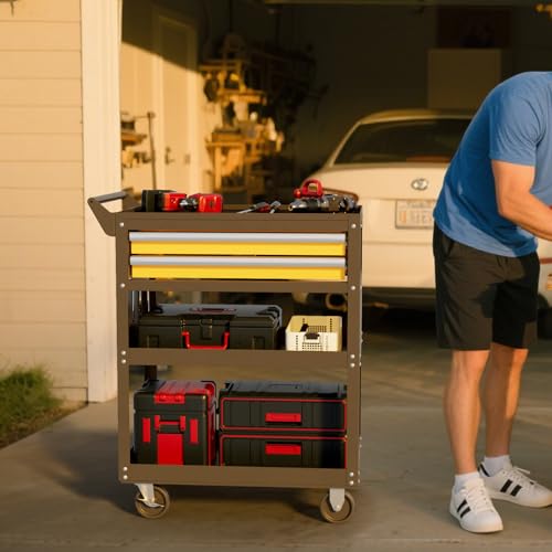5 Tier Heavy Duty Tool Cart
