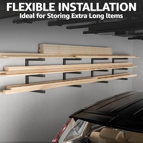 Wood Organizer and Lumber Storage Rack Wall Mount