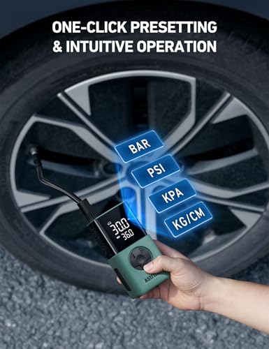 L7S Tire Inflator Portable Air Compressor Cordless with Digital Pressure Gauge