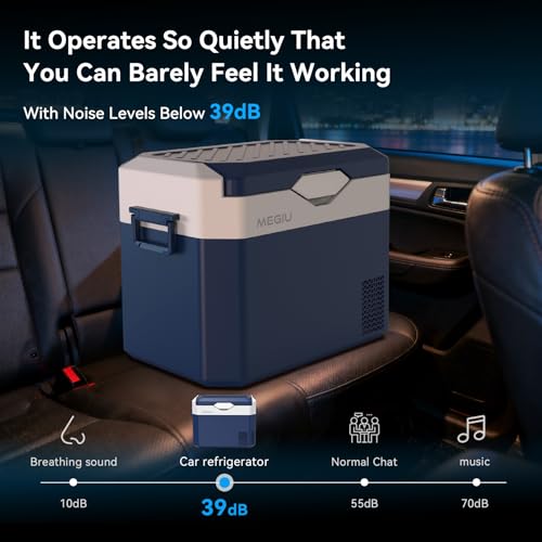 Car Refrigerator Portable 12V Fridge 32 Quart 12 Volt Freezer Compressor Cooler 12V