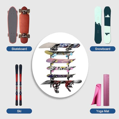 Skateboard Rack Wall Mount