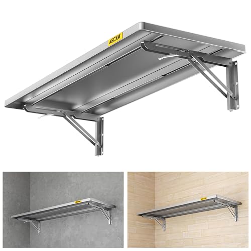 1.2x3ft Adjustable Rail Type Folding Storage Rack Shelf