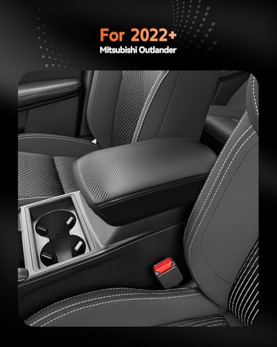 for Mitsubishi Outlander Accessories 2026 2025 2024 2023 2022 Center Console Car Armrest Cover