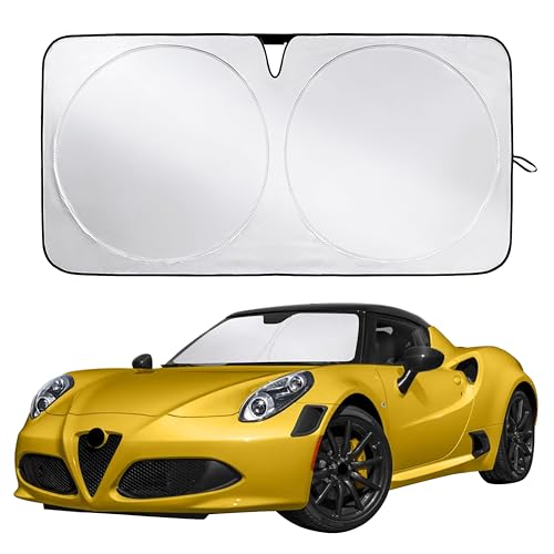 Windshield Sunshade Compatible for Alfa Romeo 4C 2015