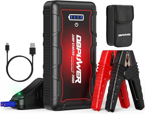 Jump Starter 2500A Peak 74Wh Portable Car Jump Starter