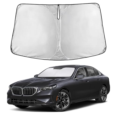 Windshield Sunshade Compatible for BMW 5 Series 2024 2025 2026
