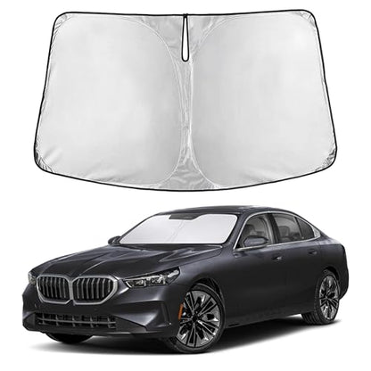 Windshield Sunshade Compatible for BMW 5 Series 2024 2025 2026