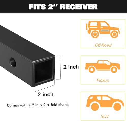 Folding Hitch Mount Cargo Carrier 60" x 20" x 6"