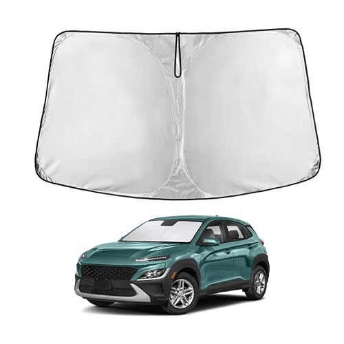 Windshield Sunshade Compatible for Hyundai Kona 2018