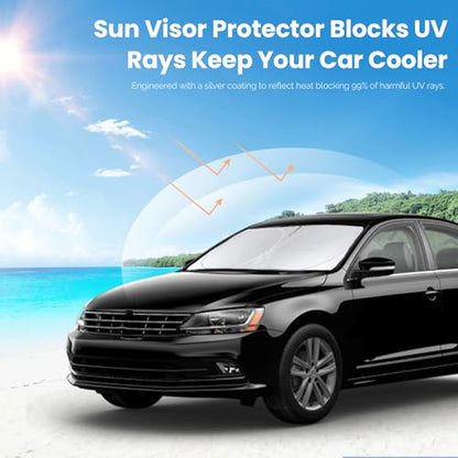 Custom Fit Passat Windshield Sunshade for 2012