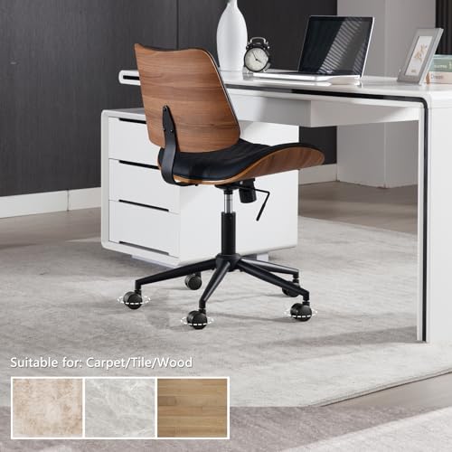 Home Office Chair No Arms with Wheels