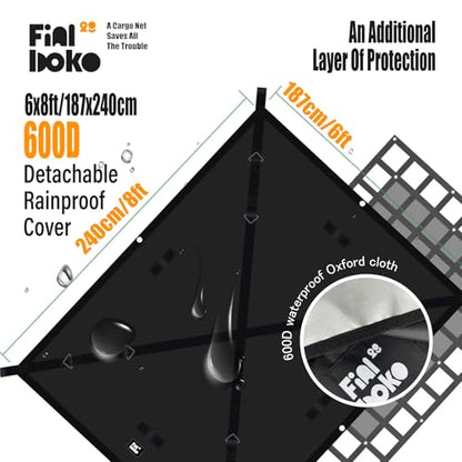 Heavy Duty Cargo Net for Pickup Truck Bed