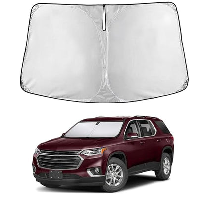 Windshield Sunshade Compatible for Chevrolet Traverse 2018