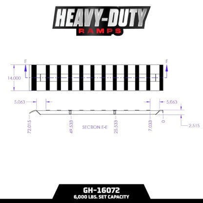 Heavy Duty Aluminum Loading Ramp