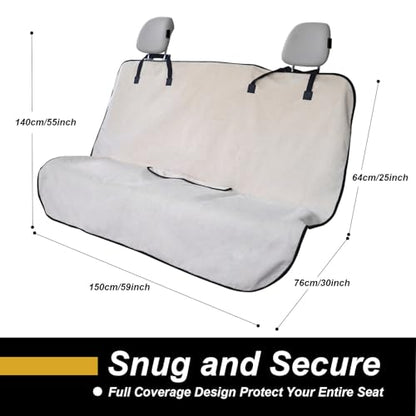 Back Seat Cover for Car Trucks Van SUV Jeep