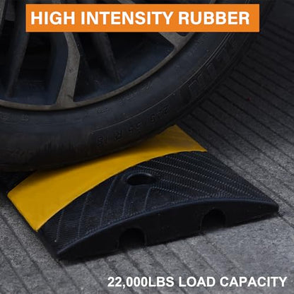 2 Pack 6Ft Rubber Speed Bump (2 Count)
