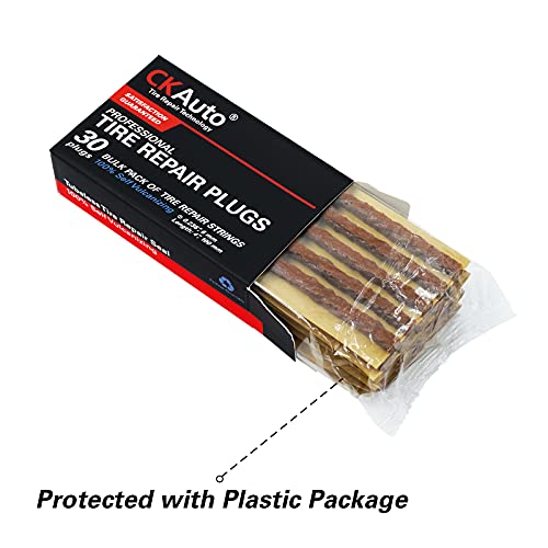 30 pcs 4" Brown Tire Repair Strings Tire Repair Plugs