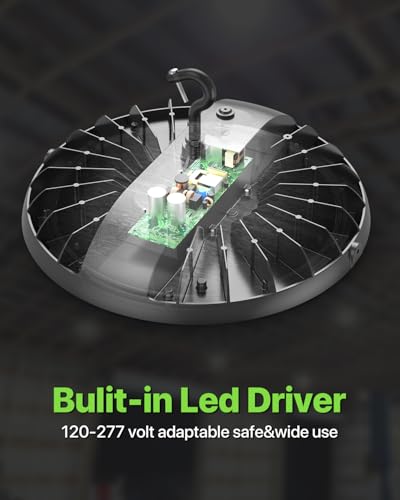 150W LED High Bay Lights 22 (6 Count)