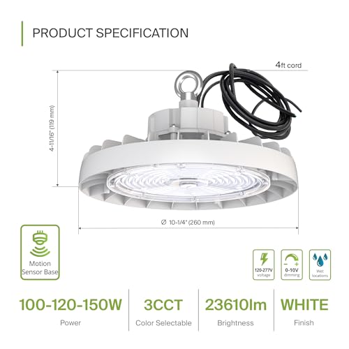 150W LED High Bay UFO Lighting
