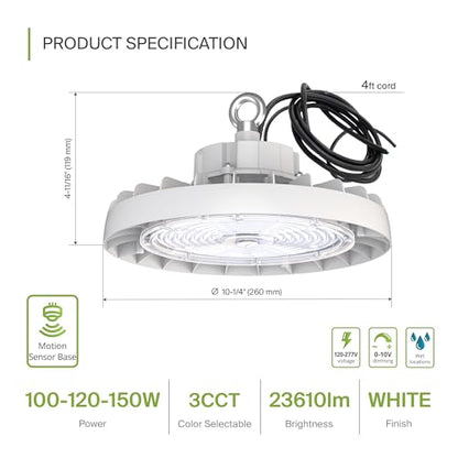 150W LED High Bay UFO Lighting