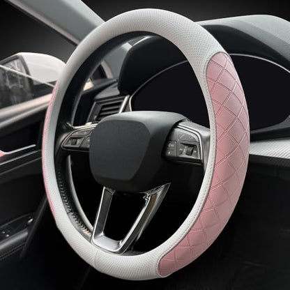 Nappa Leather Steering Wheel Cover
