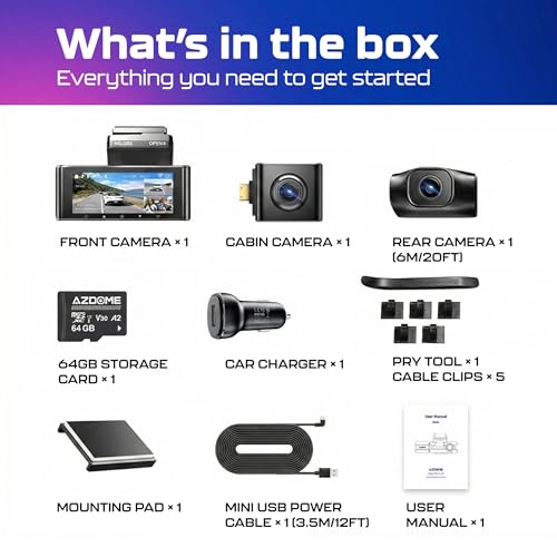 M550 3CH Dash Cam 4K