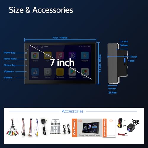 7 inch Double Din Car Stereo