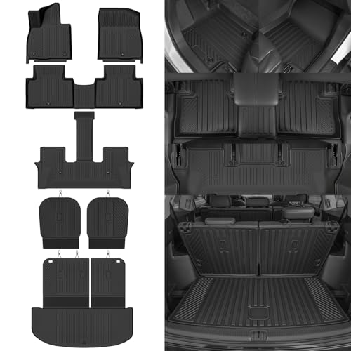 Custom Fit Floor Mats for Kia Telluride Gas Only 7 Seats 2027