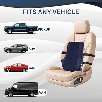 Ergonomic Lumbar Support Pillow for Office Chair and Car Seat