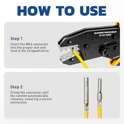 Crimping Die for Solar Connectors