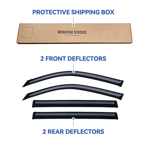 Window Visors Rain Guards for 2008