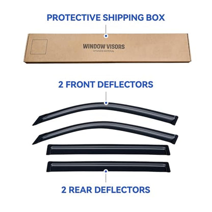 Window Visors Rain Guards for 2008